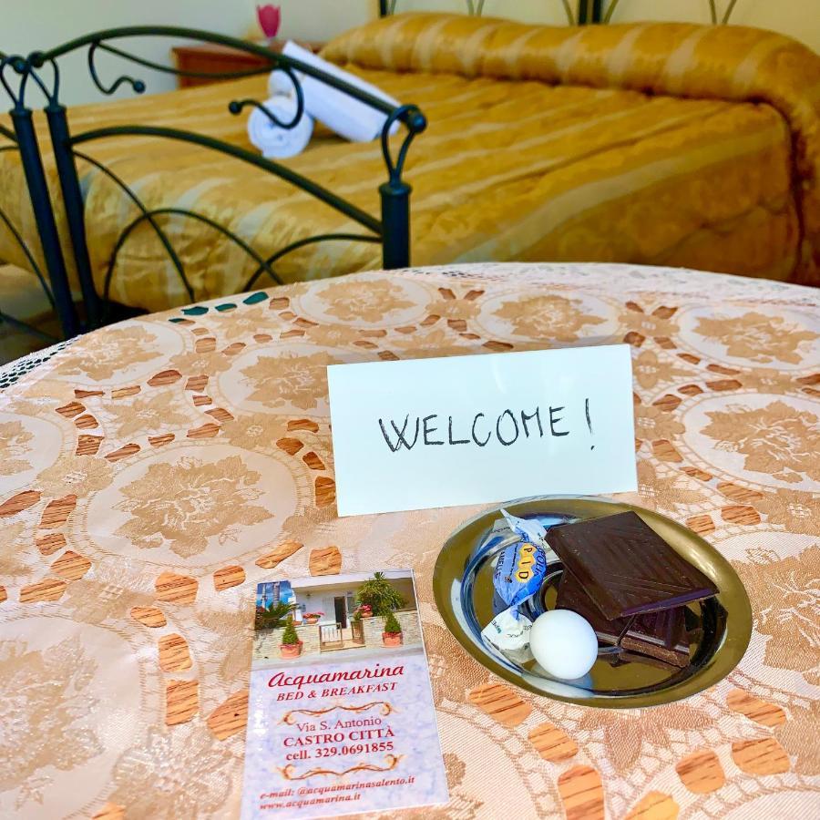Bed & Breakfast Acquamarina Castro  Екстериор снимка
